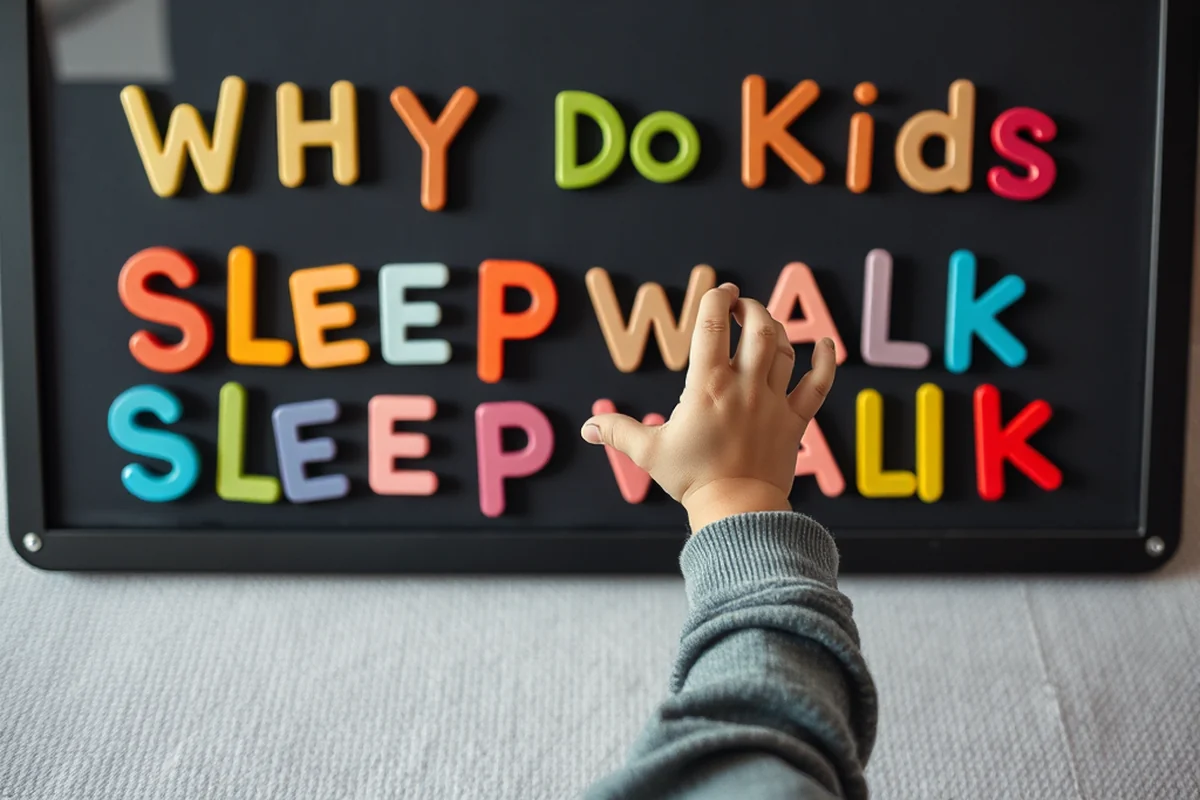 why do kids sleepwalk — Why Do Kids Sleepwalk