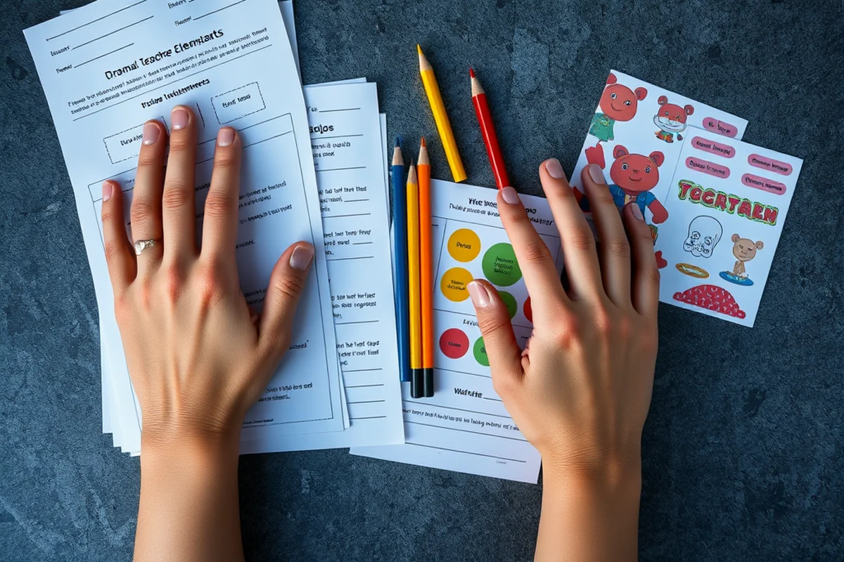 drama teacher elementary — Drama Teacher Elementary (the finished result)