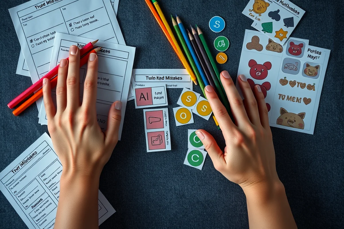 teaching kids about mistakes — Teaching Kids About Mistakes (the finished result)
