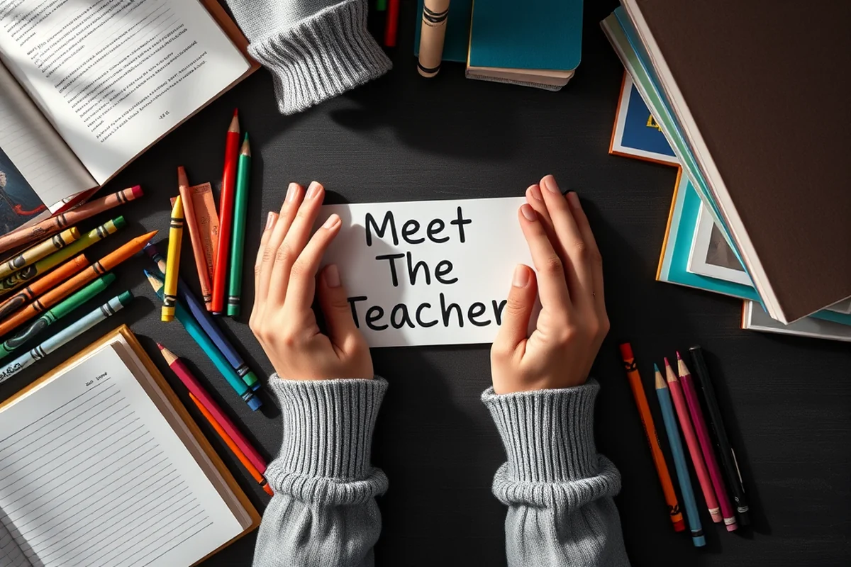 meet the teacher — Meet The Teacher (the finished result)