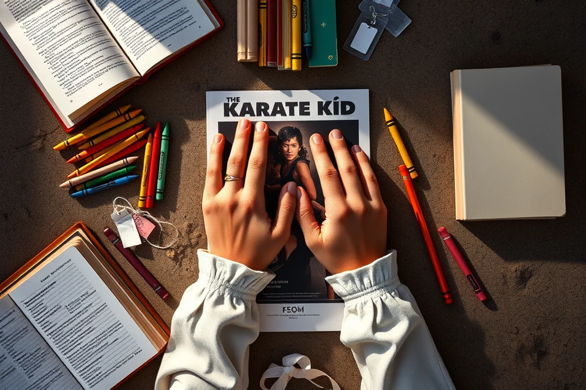 the karate kid movie poster — The Karate Kid Movie Poster (the finished result)